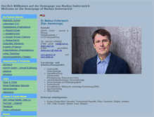 Tablet Screenshot of dotterweich.net